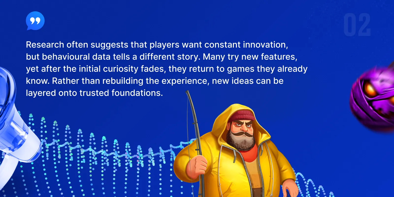 Player behavior and introducing innovation in slot games — Quote by Ivan Shlapunov, Belatra Games