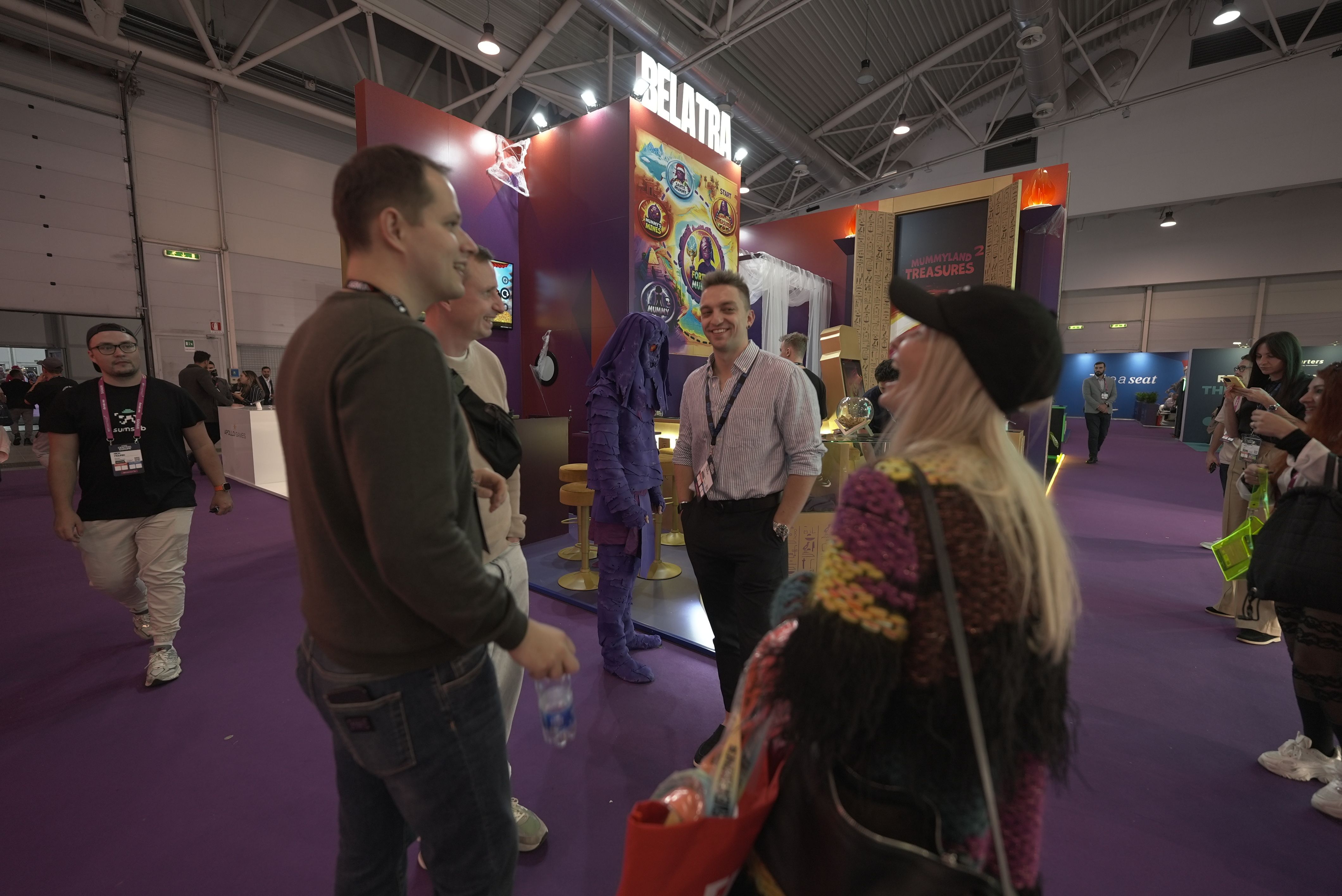 Stand de Belatra Games en SiGMA World