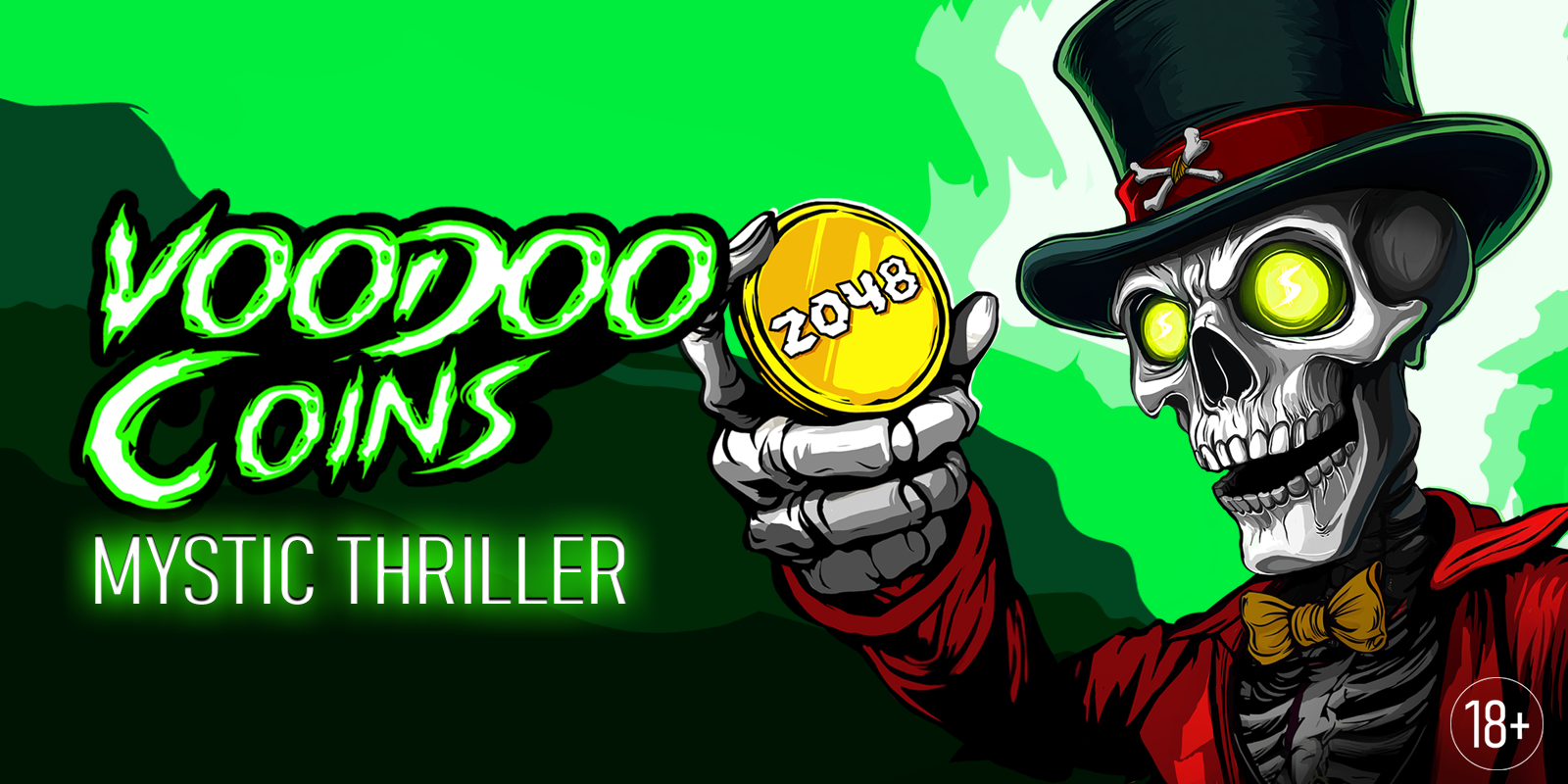 Voodoo Coins - Horror Online slot from Belatra Games