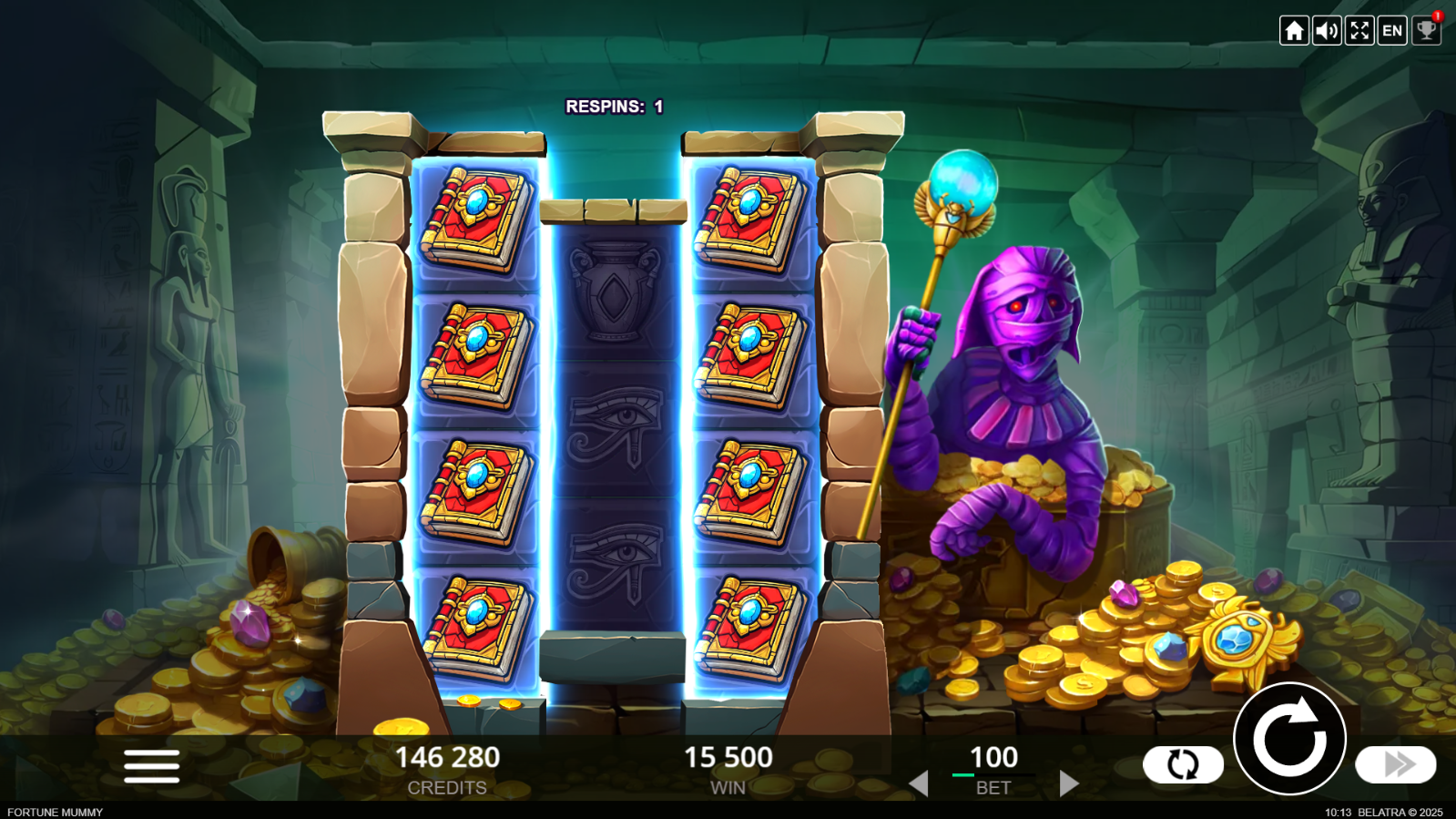 Fortune Mummy - New Game Release 2025 - Belatra Games