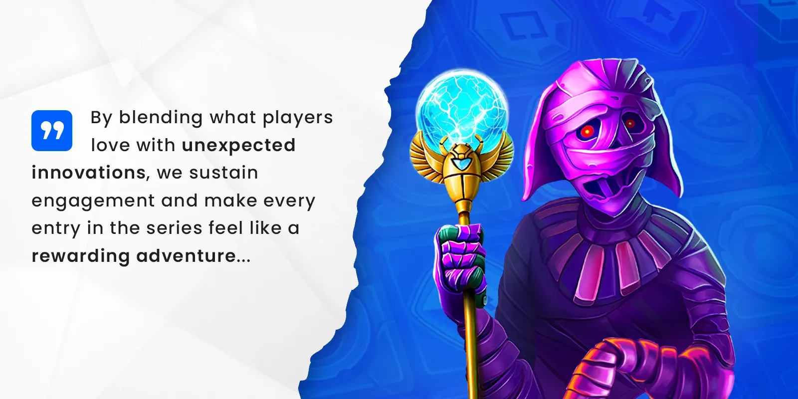 Interview for Gaming Slots about Fortune Mummy game release with Belatra's CMO Kateryna Goi